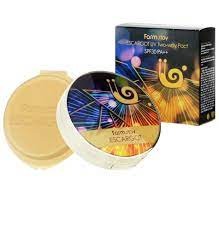 Компактная пудра для лица FarmStay Escargot UV Two-Way Pact Муцин улитки, SPF30/PA++, 2*12 гр