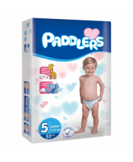 Подгузники Paddlers Jumbo 5 Junior (11-25 кг) 52 шт