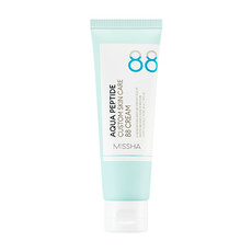 Крем для лица с пептидами для комбинированной кожи MISSHA Aqua Peptide Custom Skin Care 88 Cream