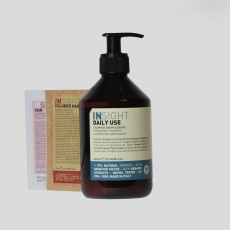 Микс DAILY USE (IDU037 Шампунь для ежедневного использования Energizing Shampoo 400 ml; PMIN008 Шампунь + Кондиционер защитный для окрашенных волос волос Colored Protective Shampoo+Conditioner 10 ml; ;PMIN020 Гель+крем для тела Sample Sachet Cleanser + Body Cream 10 ml) Insight 