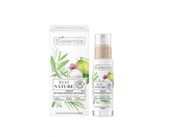 Сыворотка для лица матирующая и детоксифицирующая ECO NATURE Кокосовая вода + Зеленый чай + Лемонграсс BIELENDA 