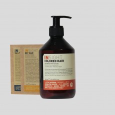 Микс COLORED HAIR (ICO046 Шампунь защитный для окрашенных волос волос Protective Shampoo 400 ml; PMIN006 Шампунь + Кондиционер увлажняющие для сухих волос Dry Hair Nourishing Shampoo+Conditioner 10 ml;PMIN007 Шампунь + Кондиционер для ежедневного использования Daily Use Energizing Shampoo+Conditioner 10 ml) Insight 