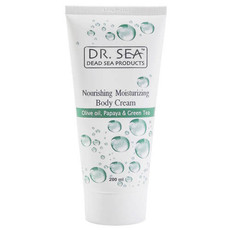 Питательный и увлажняющий крем для тела с маслами оливы, папайи и экстрактом зеленого чая Dr. Sea