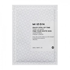 Осветляющая тканевая маска для лица MIZON Enjoy Vital Up Time Tone Up Mask  (3шт) 
