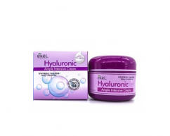 Интенсивный крем для лица "Ампульный с гиалуроновой кислотой" увлажняющий EKEL 