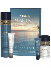 Набор ESTEL Ocean Face ALPHA MARINE (шампунь, сыворотка для лица, флюид д/кожи вокруг глаз, бальзам д/губ)