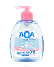 Средство для подмывания девочек AQA baby
