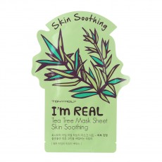Тканевая маска для лица с экстрактом чайного дерева Tony Moly I'm Real Tea Tree Mask Sheet (3шт) 