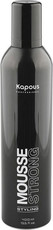 Мусс для укладки волос сильной фиксации Kapous 