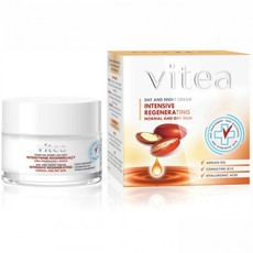 Интенсивно регенерирующий - нормальная и чувствительная кожа (коэнзим Q10, аргановое масло, гиалуроновая кислота) Vitea
