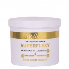 Паста для шугаринга SUPERFLEXY PURE GOLD ARAVIA Professional
