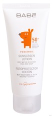 Лосьон детский солнцезащитный SPF 50+ PEDIATRIC SUNSCREEN LOTION SPF 50+ BABE