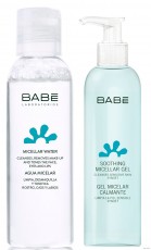 Дорожный набор ВАВЕ для очистки кожи (Мицеллярная вода 100мл + Успокаивающий мицеллярный гель 90мл со скидкой 50% )