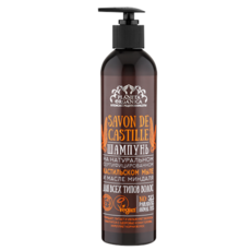 Шампунь ДЛЯ ВСЕХ ТИПОВ ВОЛОС на натуральном кастильском мыле «Planeta organica»