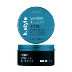 Гель-воск эластичной фиксации, с эффектом мокрых волос Water-Touch Flexible Gel Wax LAKMÉ K.STYLE COOL 