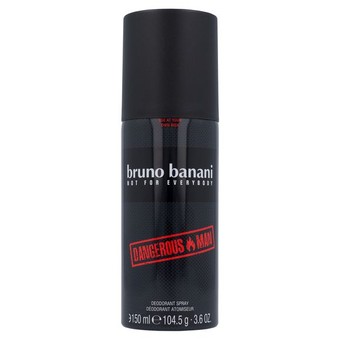 Дезодорант спрей BRUNO BANANI DANGEROUS MAN 150мл  