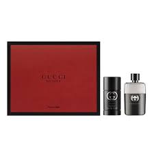 Парфюмерно-косметический набор GUCCI GUILTY POUR HOMME (Туалетная вода 50мл + Дезодорант стик 75г)