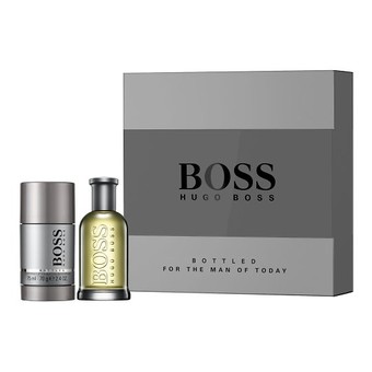 Набор парфюмерно-косметический BOSS HUGO BOSS BOTTLED (Туалетная вода 50мл + дезодорант стик 75мл)
