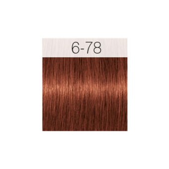 6-78 Темный русый медный красный