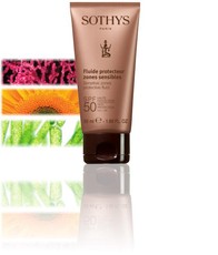 Защитный флюид для чувствительных участков кожи SPF50 Sensitive zones protective fluid SOTHYS