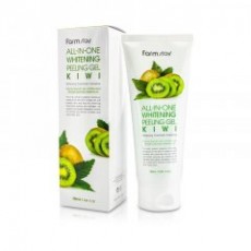 Гель для лица Отшелушивающий с экстрактом киви, 180 мл Farmstay All In One Whitening Peeling Gel Cream Kiwi