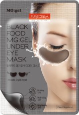 Гидрогелевые маски (патчи) для области под глазами BLACK FOOD MG:GEL UNDER EYE MASK PUREDERM 