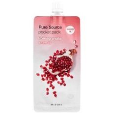 Маска для лица MISSHA Pure Source Pocket Pack (Pomegranate), 3уп