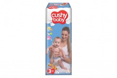 Подгузники Cushy Baby Jumbo 3 Midi (4-9 кг) 70 шт