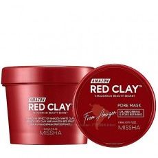 Маска для лица на основе красной глины MISSHA Amazon Red Clay™ Pore Mask 