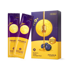 Ночная маска для лица с черникой и медом Blueberry Honey Overnight Mask FRUDIA 