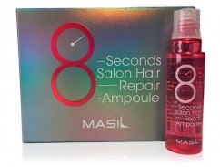 Протеиновая маска-филлер для поврежденных волос 8 SECONDS SALON HAIR REPAIR AMPOULE Masil