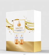 Подарочный набор "7 масел" в составе: Мицеллярный шампунь ИНТЕНСИВНОЕ ВОССТАНОВЛЕНИЕ, 250мл; Бальзам - филлер для волос ВОССТАНОВЛЕНИЕ И ПИТАНИЕ ПО ВСЕЙ ДЛИНЕ, 250мл Liv Delano 