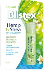 Бальзам для губ Hemp&Shea Ваниль с мятой Blistex 