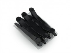 Femell зажимы для стрижки черные 6шт