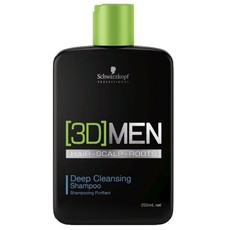 Шампунь для глубокого очищения Schwarzkopf 3D Men Deep Cleansing Shampoo Schwarzkopf 