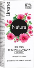 Крем против морщин Оптимальное увлажнение 50 мл Lirene Natura Эко 
