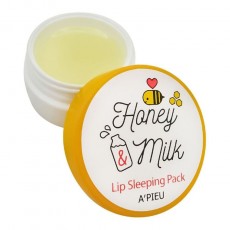 Ночная маска для губ A'PIEU Honey & Milk Lip Sleeping Pack