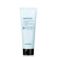 Увлажняющая пенка для лица с семенами конопли Hemp Seed Moisture Cleansing Foam Tony Moly