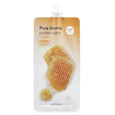 Ночная маска для лица MISSHA Pure Source Pocket Pack (Honey), 3уп.
