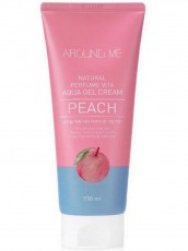Крем-гель для тела с экстрактом персика Around Me Natural Perfume Vita Aqua Gel Cream Peach WELCOS 