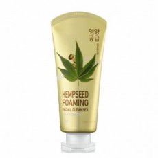 Пенка для умывания питательная IOU Hempseed Foaming Facial Cleanser WELCOS 