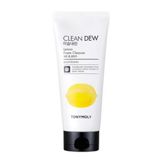 Пенка для нормальной, жирной, комбинированной и пигментированной кожи Clean Dew Lemon Foam Cleanser Tony Moly