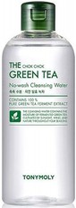 Очищающая мицеллярная вода для мягкого удаления макияжа Tony Moly The Chok Chok Green Tea No-wash Cleansing Water