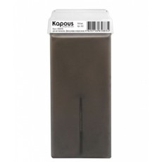 Жирорастворимый воск для спортсменов и мужчин, для жестких волос с широким роликом в картридже SILVER Kapous 