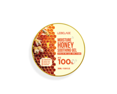 Универсальный увлажняющий и успокаивающий гель MOISTURE HONEY 100% SOOTHING GEL с экстрактом меда LEBELAGE 