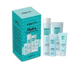 Набор увлажняющий комплекс для волос с маслом миндаля и экстрактом риса Kaaral