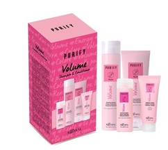 Набор для объема тонких волос с экстрактом бамбука и женьшеня Kaaral