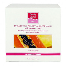 Моделирующая коллагеновая лифтинг-маска с экстрактом папайи BEAUTY STYLE