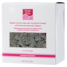 Моделирующая альгинатная маска с термальной грязью и коллагеном BEAUTY STYLE