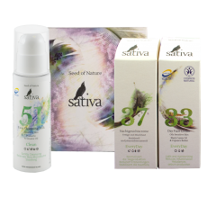 Подарочный набор "Матовая кожа" Sativa